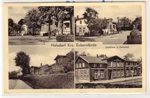 53899 Multi-image Ak Holzdorf Kreis Eckernförde 1955