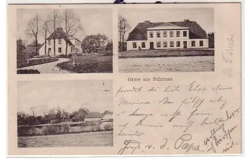 53889 Mehrbild Ak Gruß aus Schirnau in Schleswig Holstein 1906