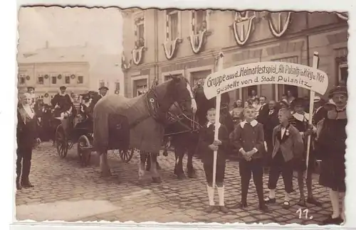 53827 Foto Ak 550jährige Stadtrechtsfeier und Heimatfest Pulsnitz 1925
