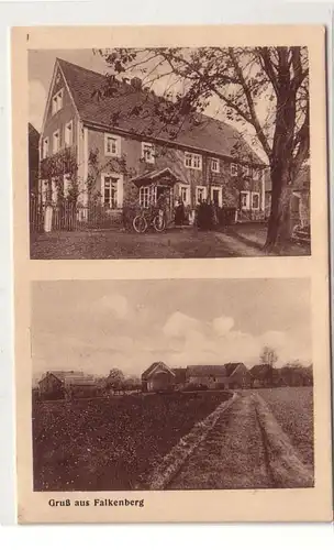 53821 Mehrbild Ak Gruß aus Falkenberg bei Freiberg Gasthof 1931