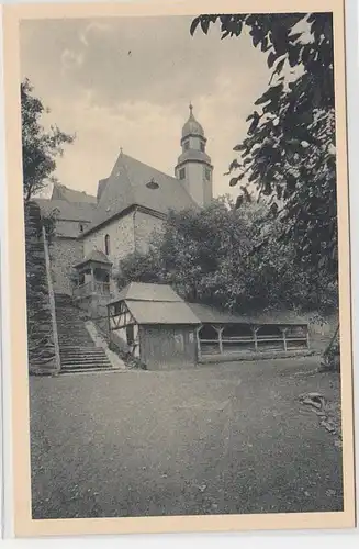 53772 Ak Hohensolms Kirche um 1930