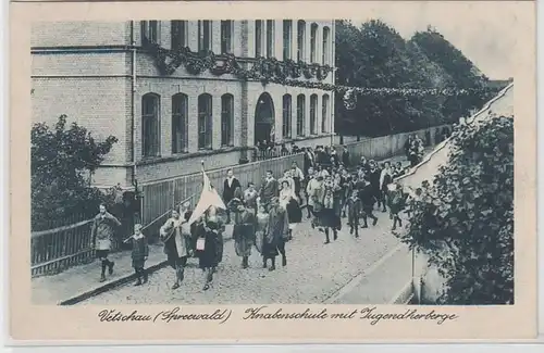 53759 Ak Vetsau (Spreewald) Ecole de garçons avec auberge de jeunesse 1926