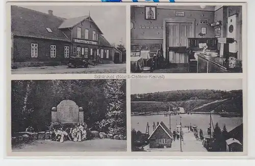 53745 Mehrbild Ak Schinkel (Nord-Ostsee-Kanal) 1943