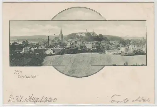 53649 Ak Plön Vue totale 1900