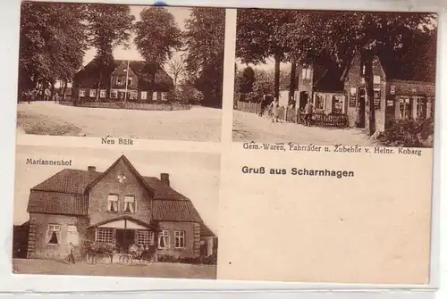 53646 Multi-image Ak Salutation de Charnhagen 1943