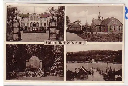 53645 Mehrbild Ak Schinkel (Nord-Ostsee-Kanal) 1941