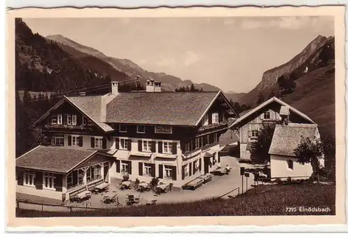 53622 Ak Gasthof und Pension Einödsbach um 1930