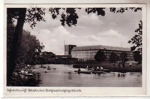 53585 Ak Coupage partie au bâtiment du gouvernement 1939