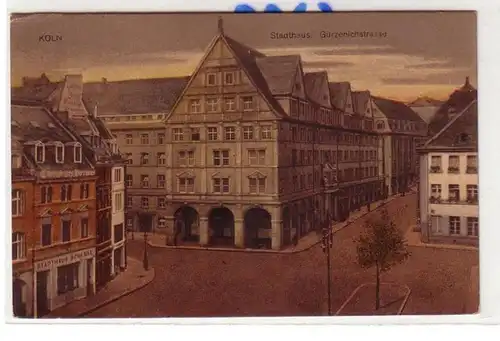 5323 Ak Cologne Stadthaus Gürzenichstrasse vers 1930