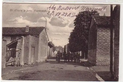 53499 Feldpost Ak St. Hilaire le petit Frankreich 1915