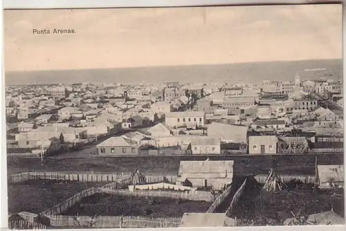 53493 Ak Punta Arenas Chile Totalansicht um 1910
