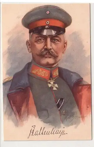 53489 Ak Militär General Erich von Falkenhayn 1915