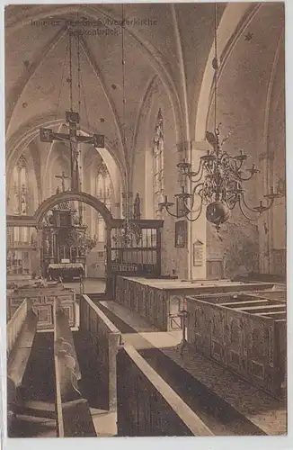 53484 Ak Quakenbrück Intérieur de l'église St. Sylvester 1918