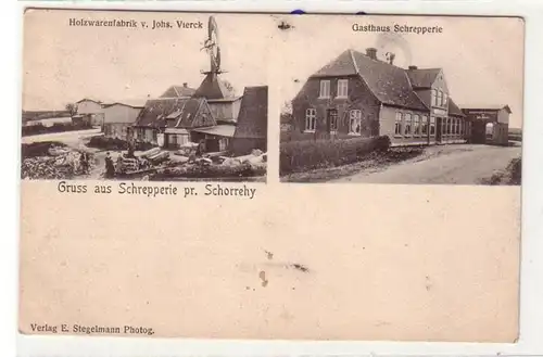 53407 Mehrbild Ak Gruß aus Schrepperie pr. Schorrehy 1914