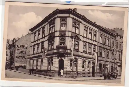 53399 Ak Heidelberg Hotel Grünes Laub um 1930