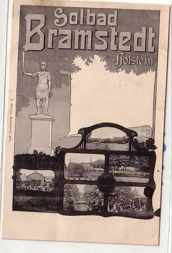 53382 Mehrbild Ak Solbad Bramstedt Holstein 1906