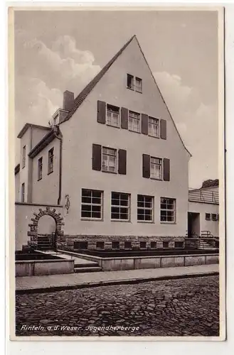 53383 Ak Rinteln an der Weser Jugendherberge um 1940