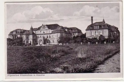 53280 Feldpost Ak Hôpital général de Komotau 1940