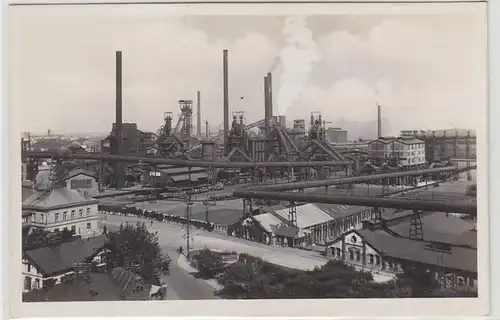53168 Ak Mährisch Ostrau Industrieanlagen um 1940
