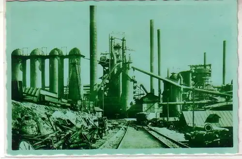 53143 Photo-Ak Wittkowitz Vitkovice usine de hauts fourneaux vers 1930