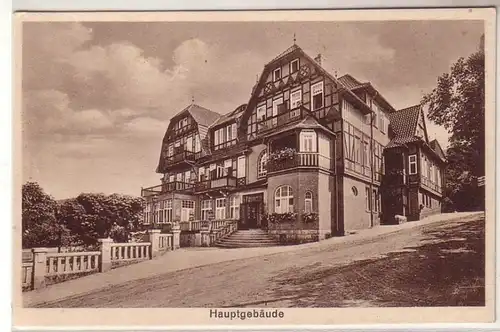 53118 Ak Wernigerode Harz Erholungsheim "Küsters Camp" Hauptgebäude um 1930