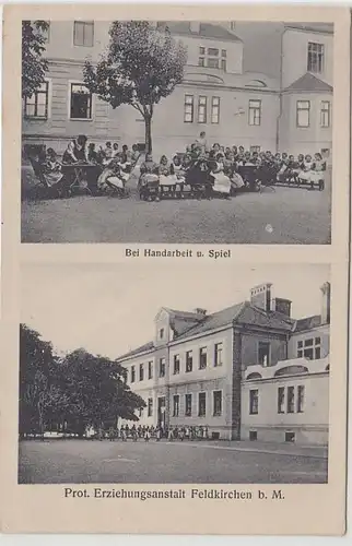 53115 Multi-image Ak Feldkirchen b. M. Prot. Institut d'éducation 1919