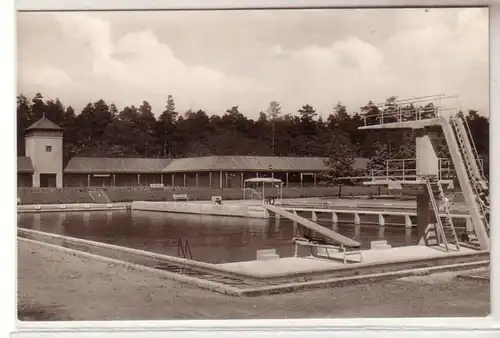 53100 Ak Zschornewitz Krs. Gräfenhainichen Waldbad 1960