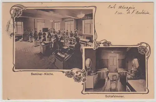53083 Ak Straßburg i.E. Koch- und Haushaltungsschule 1921