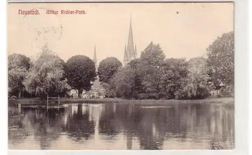 53077 Ak Neustadt Arthur Richter Park 1909