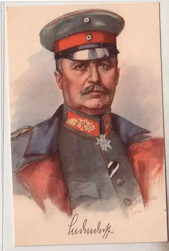 53050 Militär Ak General Erich von Ludendorff um 1915