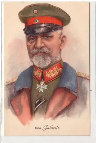 53024 Militär Ak General Max Karl Wilhelm von Gallwitz um 1915