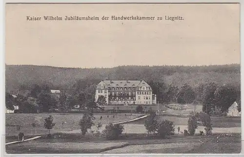 53010 Ak Kaiser Wilhelm Jubiléumsheim de la Chambre des métiers à Liegnitz vers 1910