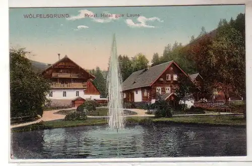 53008 Ak Wölfersgrund Princel. Hôtel bonne humeur 1908