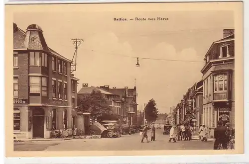 52992 Ak Battice Belgien Route vers Herve um 1940
