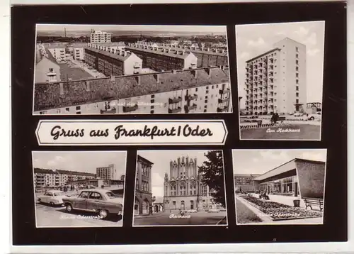 52973 Mehrbild Ak Gruß aus Frankfurt Oder 1966