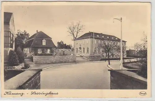 52864 Ak Kamenz Lessinghaus um 1940