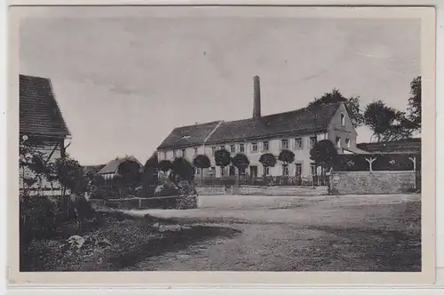 52861 Ak Taubenheim Bäckerei und Gasthaus 1953