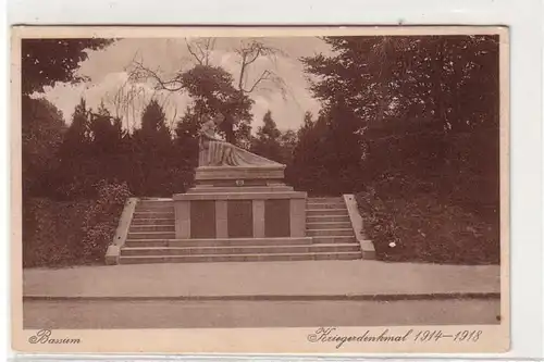 52830 Ak Bassum Kriegerdenkmal 1914-1918, gelaufen 1928
