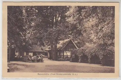52732 Ak Batzenhütte (Post Niederoderwitz O.-L.) 1923