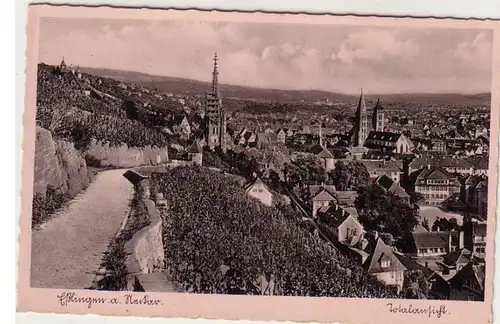 52709 Ak Eßlingen au Neckar Vue totale vers 1930