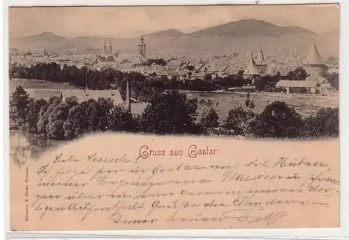 52707 Salutation de Goslar Vue totale 1897