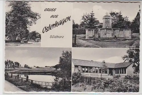 52703 Mehrbild Ak Gruß aus Osterhagen Südharz um 1960