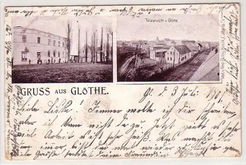 52702 Mehrbild Ak Gruss aus Göthe Sachsen Anhalt 1901