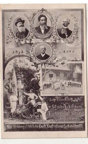 52685 Multi-image Ak 50 année anniversaire du gymnastique Schlez 1908