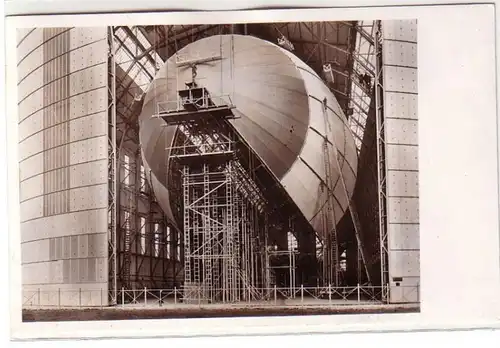 52664 Ak Zeppelin dirigeable LZ 129 en construction vers 1930