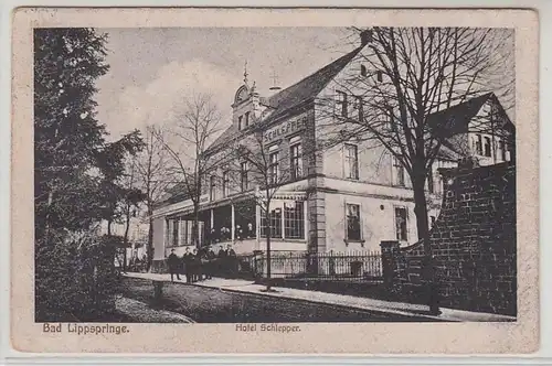 52640 Ak Bad Lippspringe Hotel Trager 1925