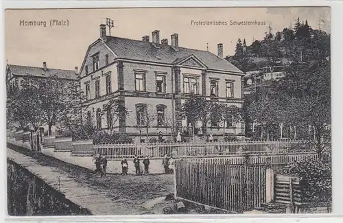 52630 Ak Homburg (Pfalz) protestantisches Schwesternhaus 1914