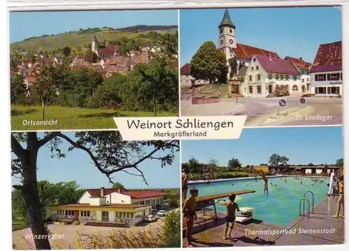 52612 Mehrbild Ak Weinort Schliengen Markgräflerland um 1960
