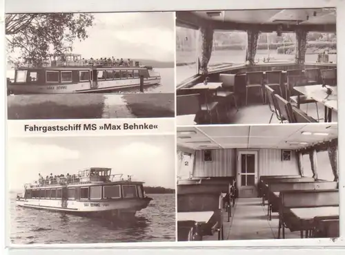 52605 Ak Bad Saarov Pieskov Voilier MS "Max Bahnke" 1984
