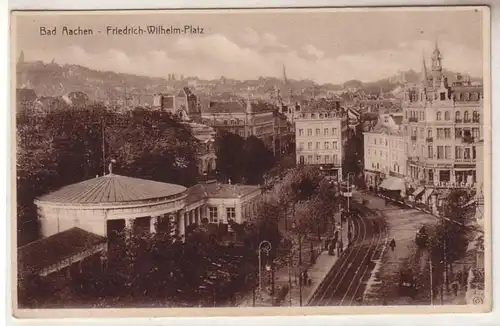 52506 Ak Bad Aachen Friedrich Wilhelm Platz vers 1930